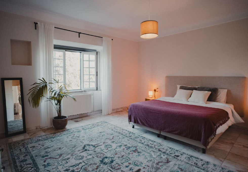 Comfortable retreat bedroom